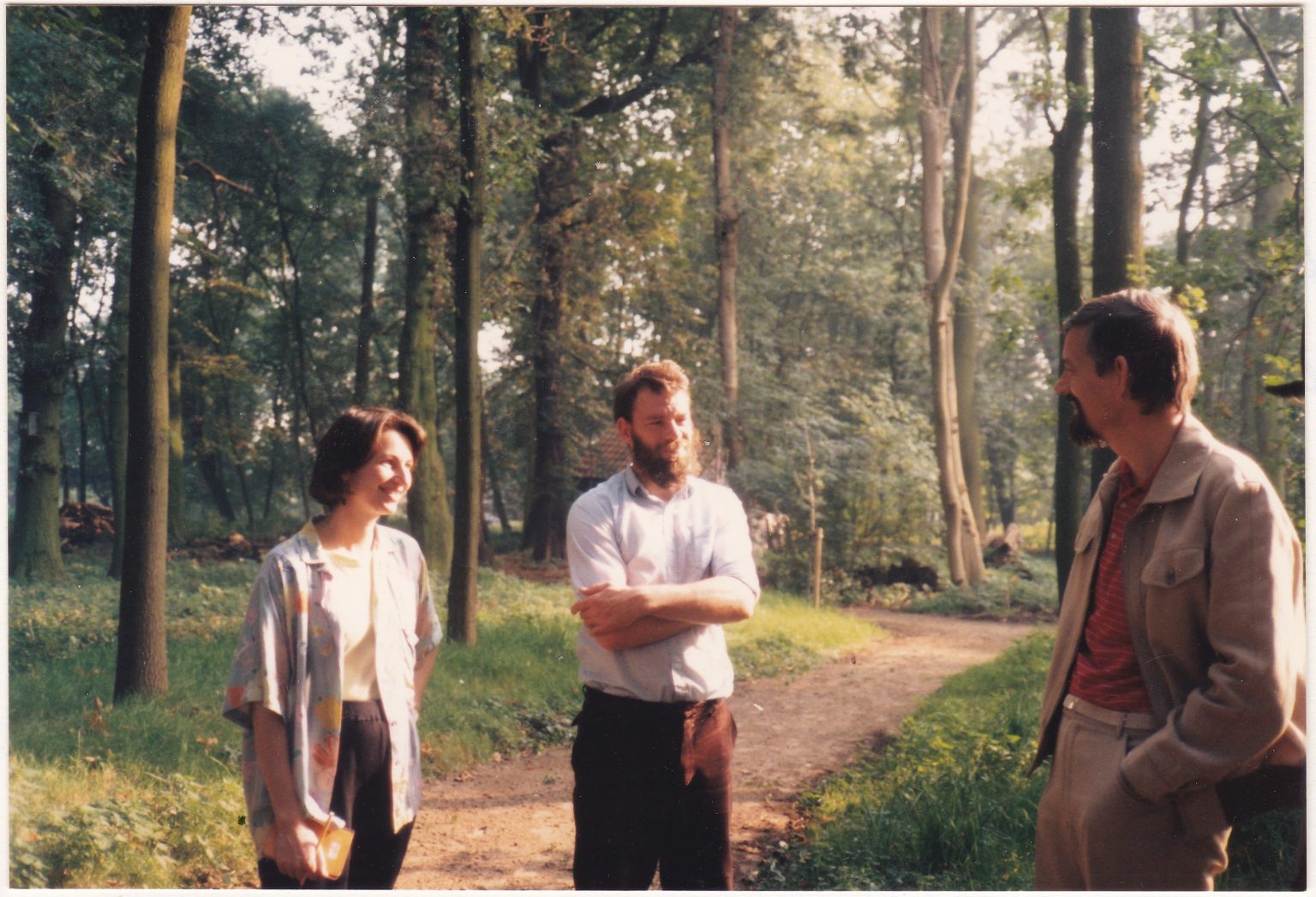 Finette visiting Wester-Amstel's grounds (1985)